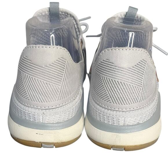 OLUKAI Mio Li in Mist Grey/Poi Mesh Lace Up Sneakers Men's Size 8 - Picture 4 of 10